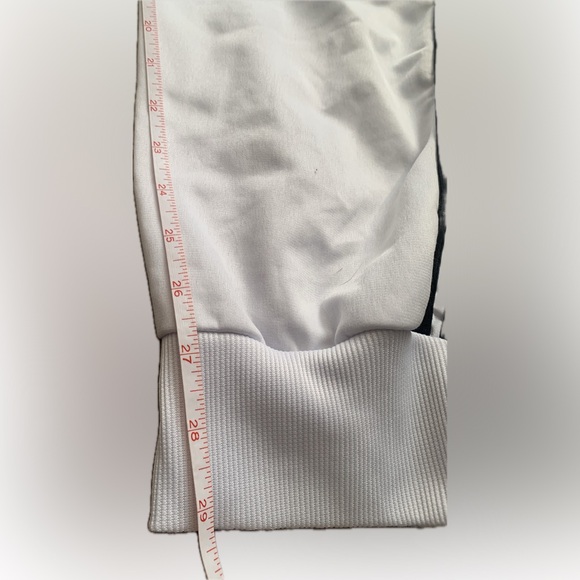 Bundle 3 Men's large Athletic sweat & Track Pants white, black Stripes, 2 green - Picture 6 of 11